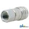 A & I Products Coupler. Female Flat Face; FEM Series 4" x2" x2" A-FEM-501-12FO-NL - alternate 2